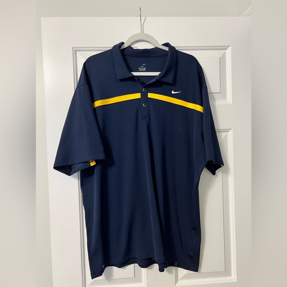 Navy Men’s Nike Polo